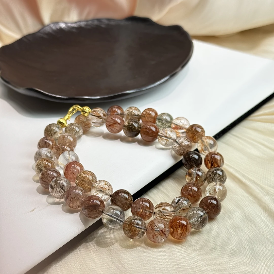 【铭记珠宝】黑金超项链7-DM64K346【多样性发一件】约10mm