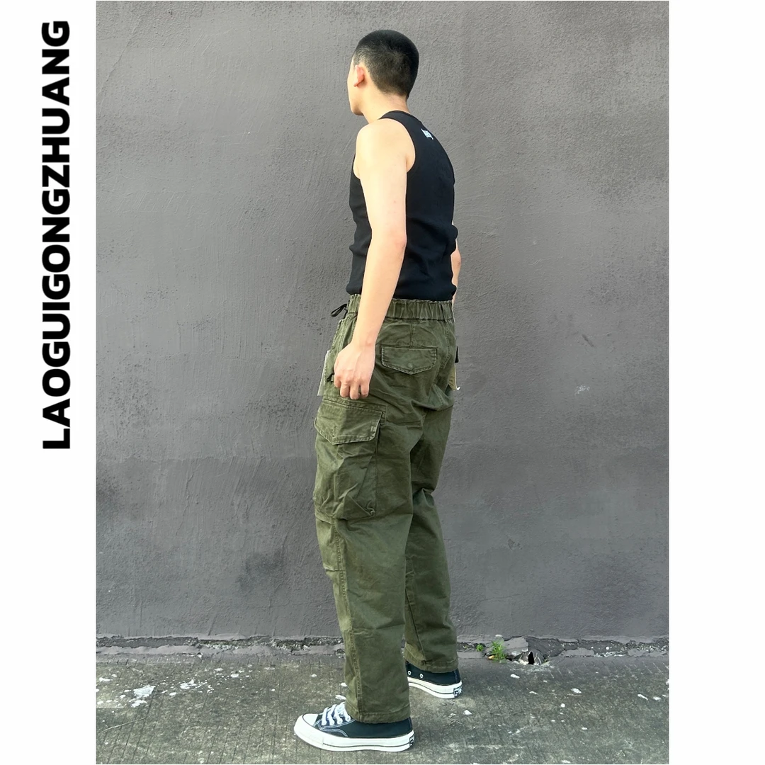 重榜美式多口袋工装裤