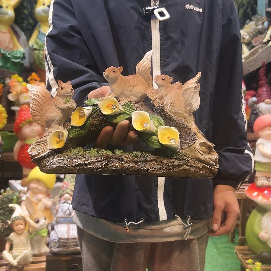 花园摆件红红火火