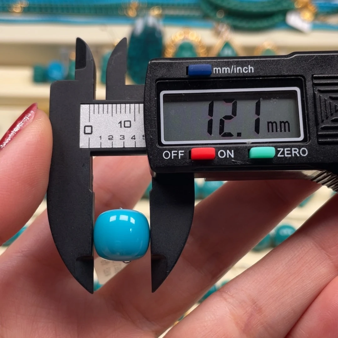 未镶嵌绿松石珠宝奇石老型