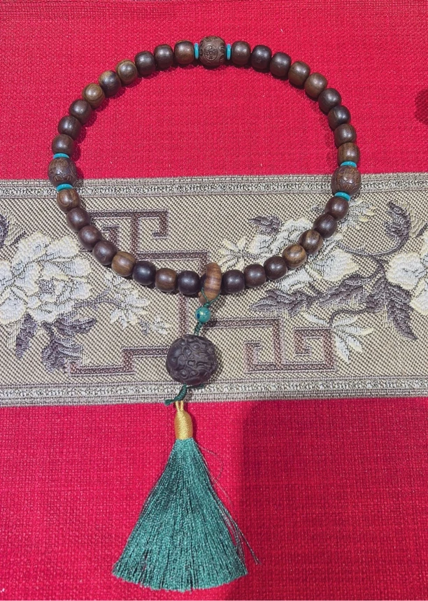 【智雅】12*13手持貔貅抱球好手工珠串DIY编织