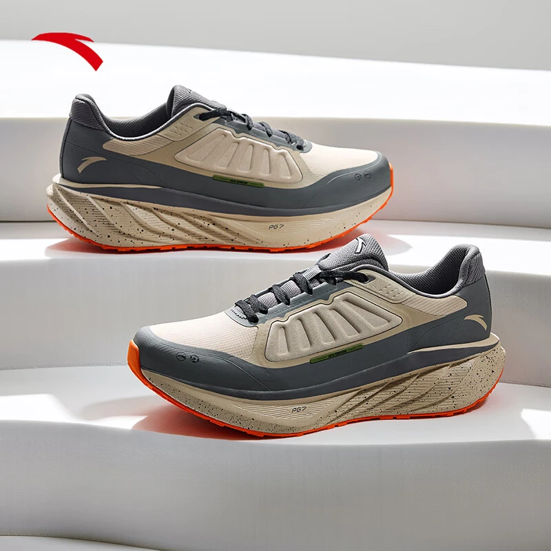 安踏旅行丨夏款防滑耐磨PG7运动鞋男缓震跑步鞋子112445504R-YH