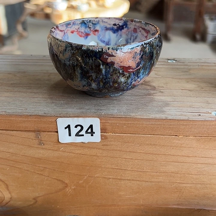 邹***憨志野茶器茶杯 主人杯