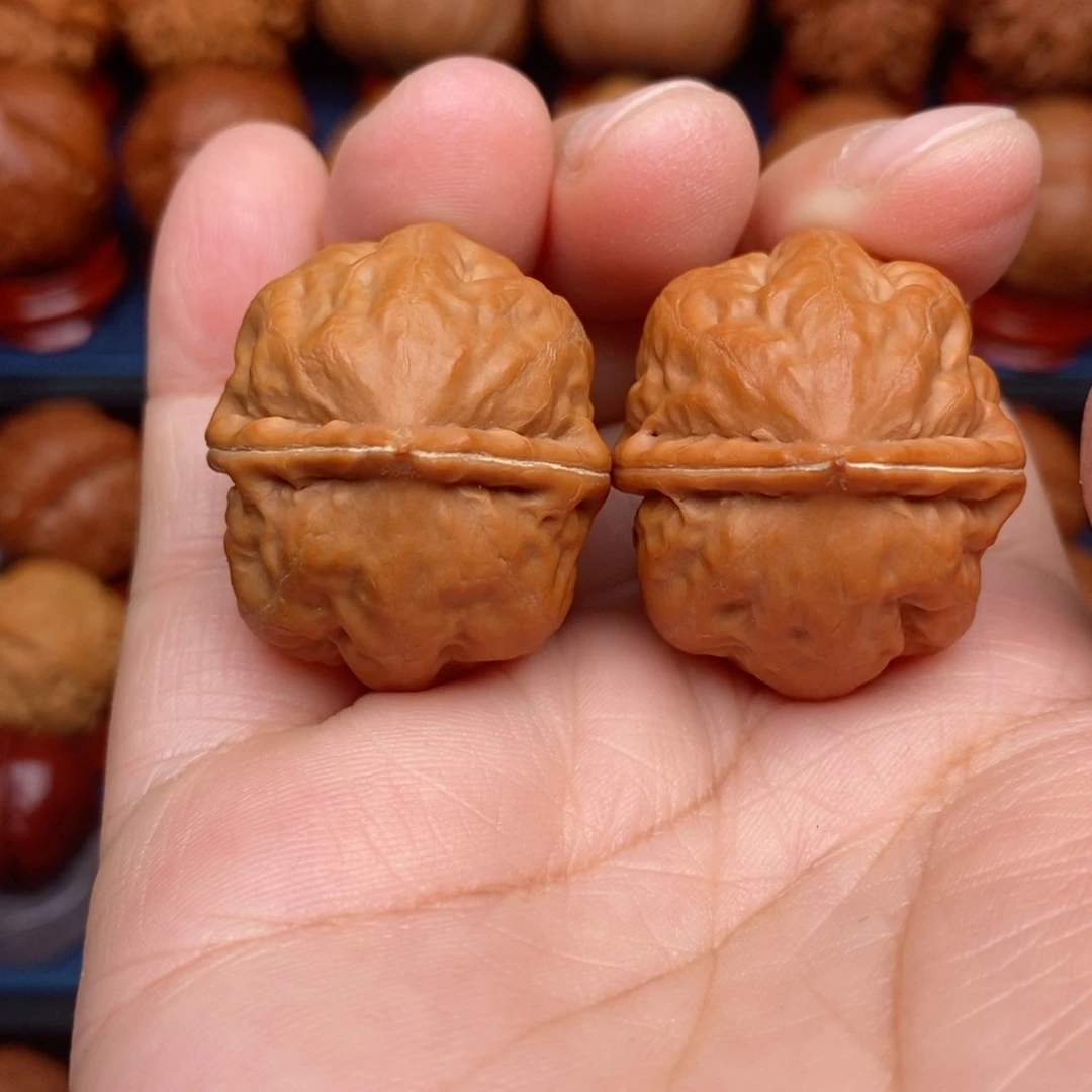 把件文玩核桃手捻粗机八棱