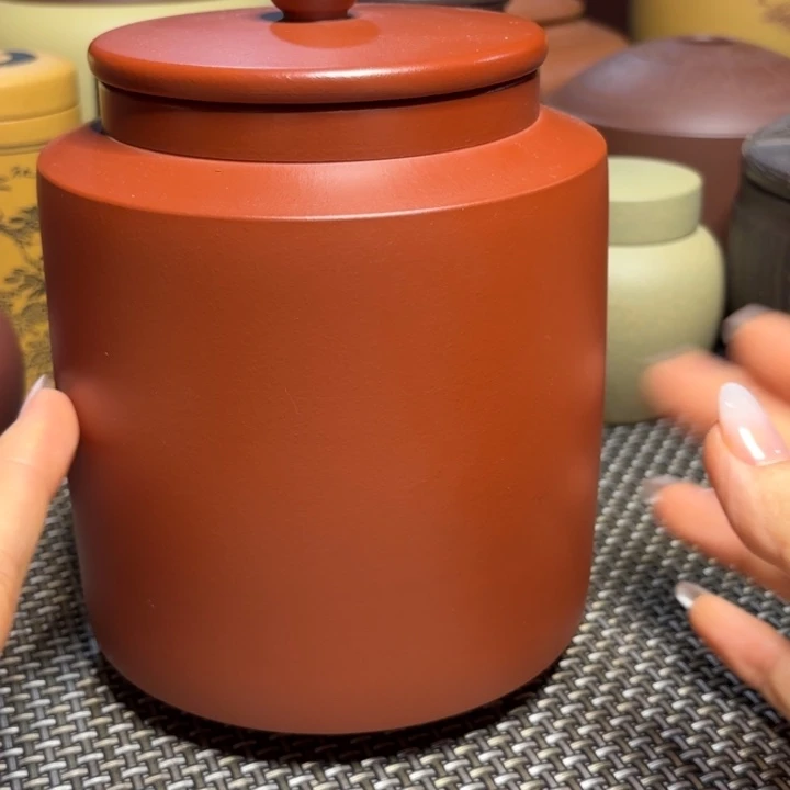 紫砂茶叶罐中高端紫砂茶叶罐