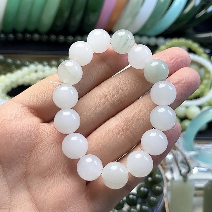 未镶嵌手串石英质玉