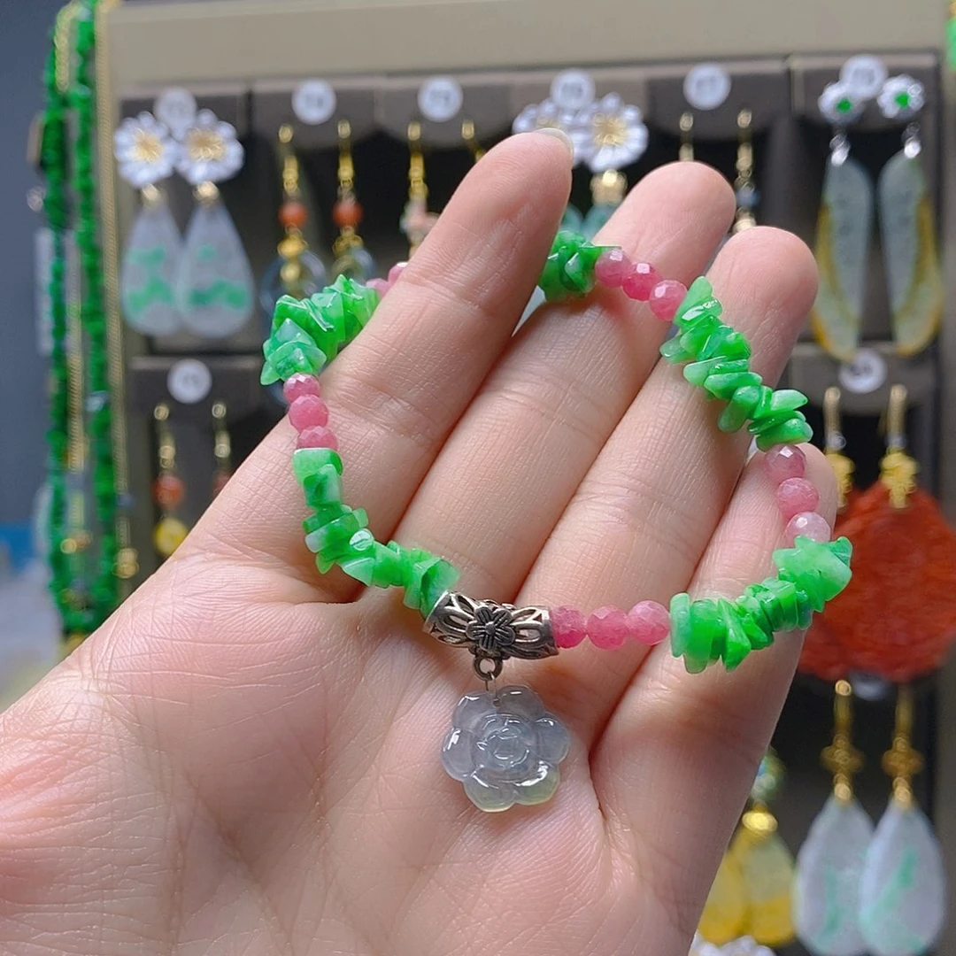 未镶嵌翡翠耳饰翡翠