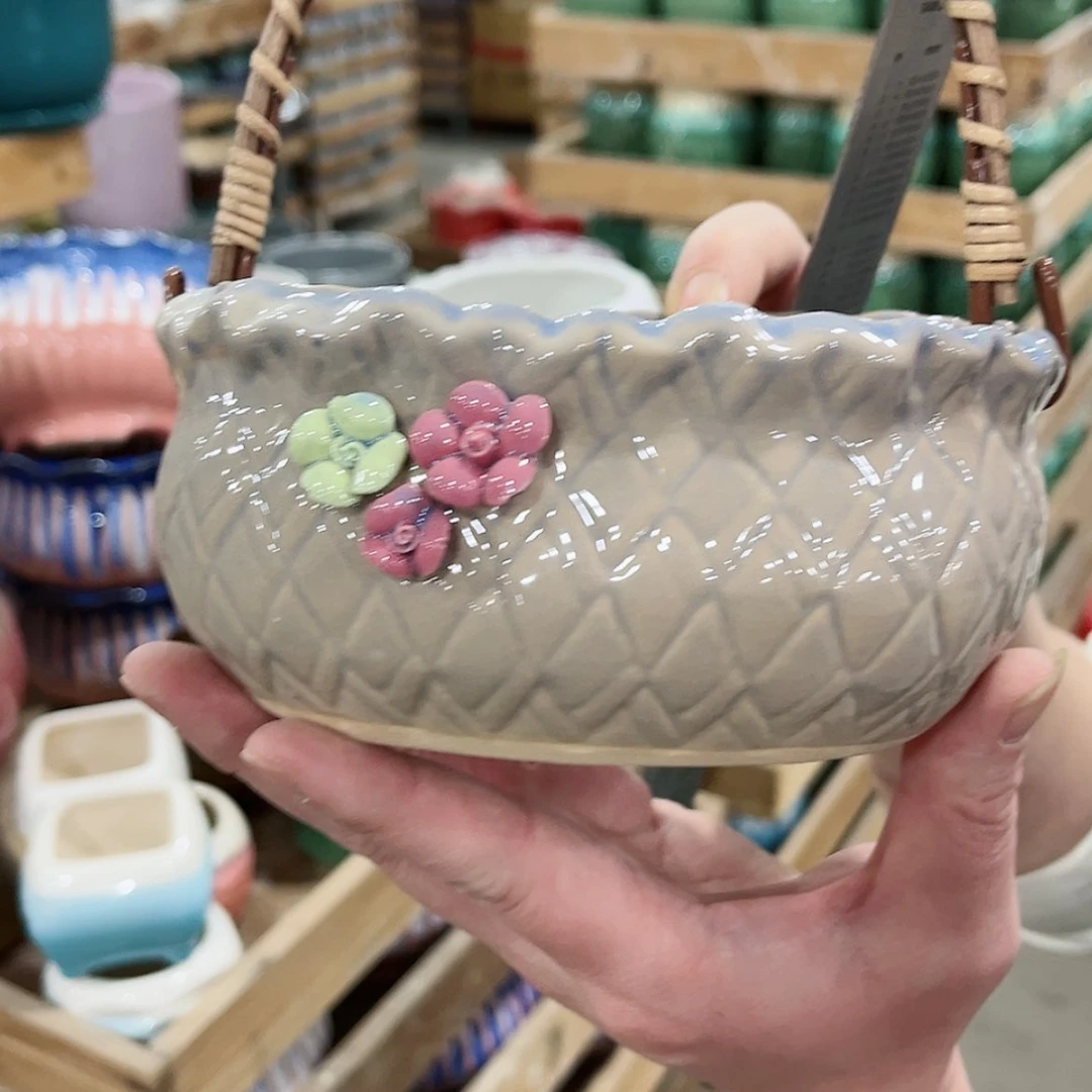 【闪购商品】陶瓷福利品凑满10元发货陶瓷花盆