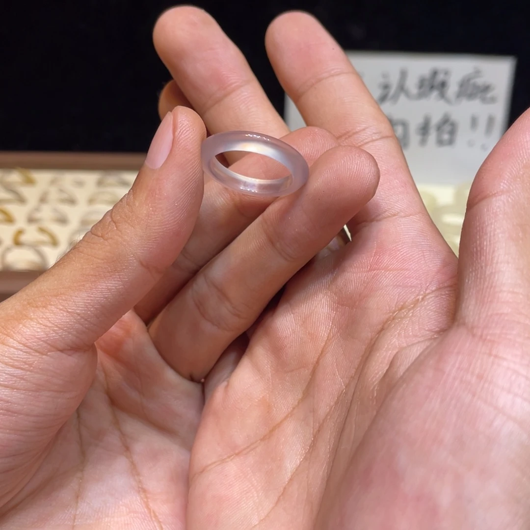 玛瑙/玉髓未镶嵌戒指38号港15 默认瑕疵