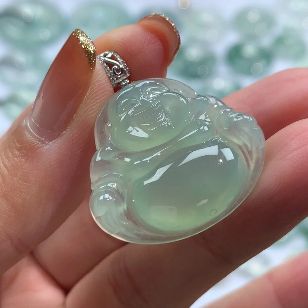 翡翠未镶嵌颈饰16号