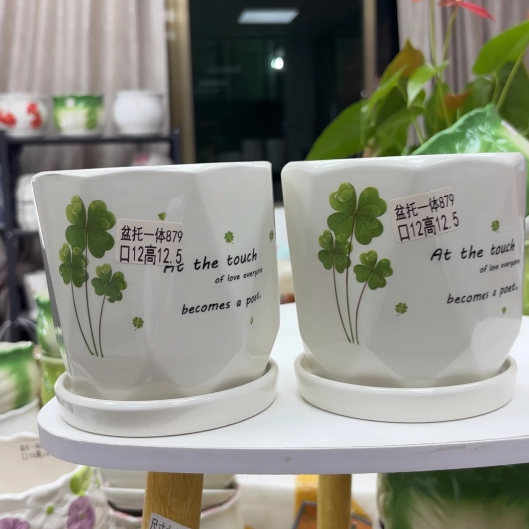 @夏西陶瓷花盆@@5879