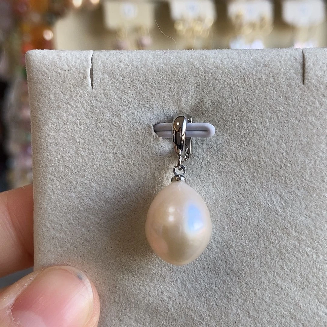 淡水珍珠吊坠(不含链)合金特价1656有瑕