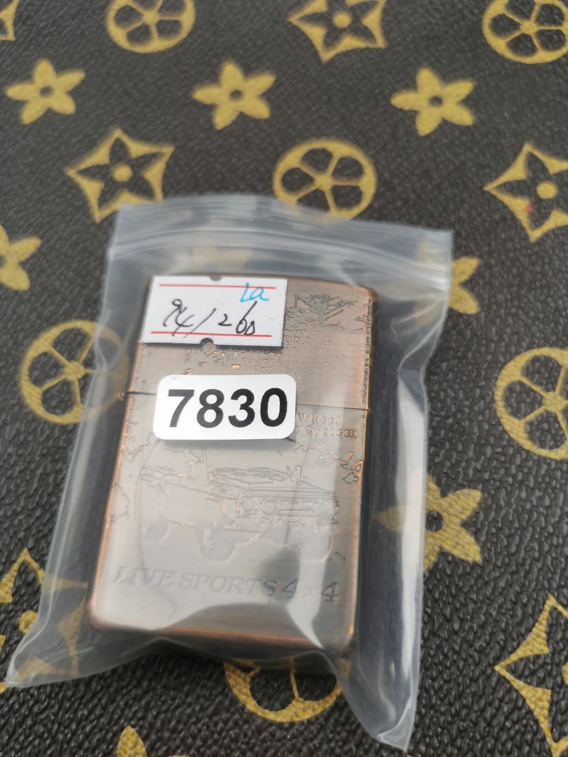 Zippo打火机回血94E镀紫铜车-7830