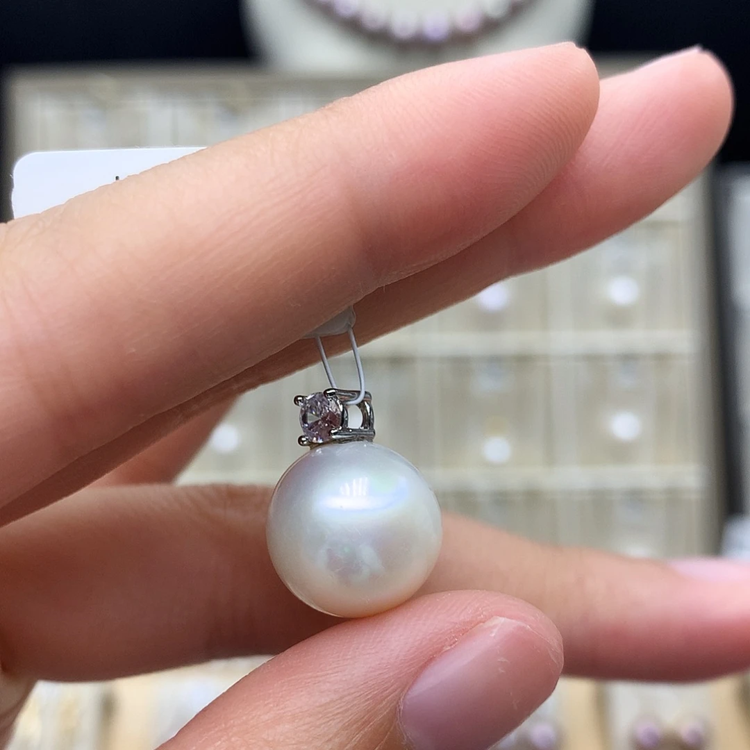 合金淡水珍珠颈饰