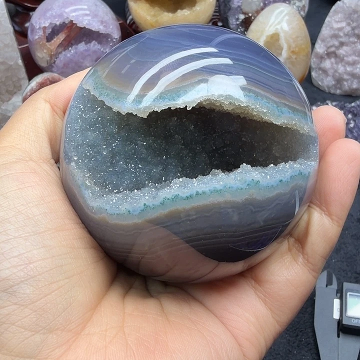 紫晶珠宝半成品未镶嵌