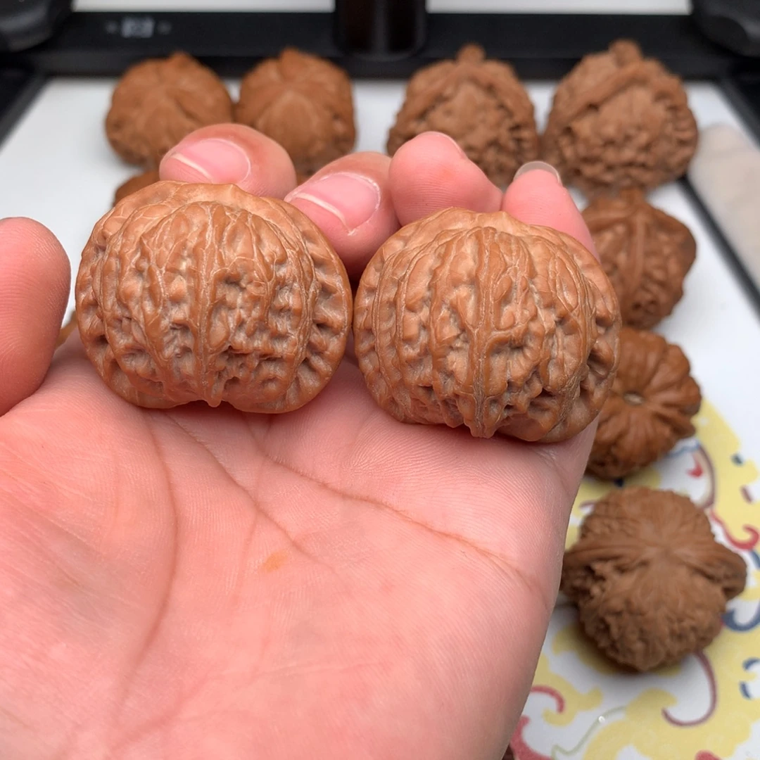 文玩核桃把件41战鼓