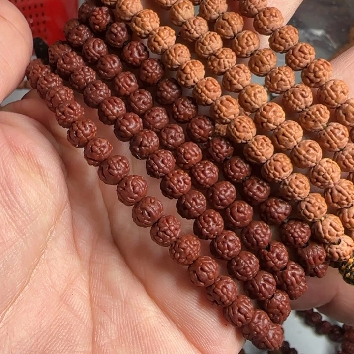 吊坠金刚菩提金蟾籽6.5左右108