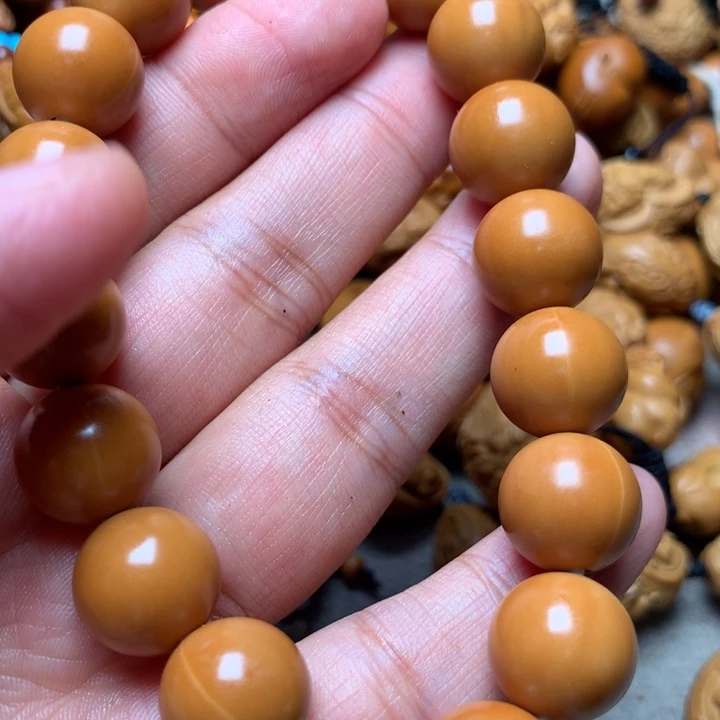 橄榄核手串/手链头一次