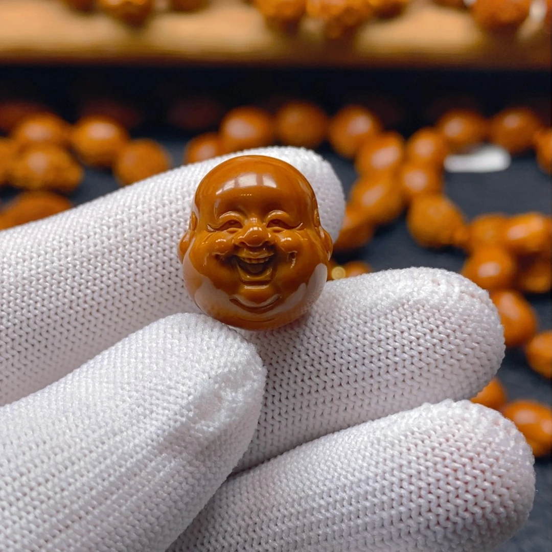 手串/手链橄榄核一青18×20笑口常开