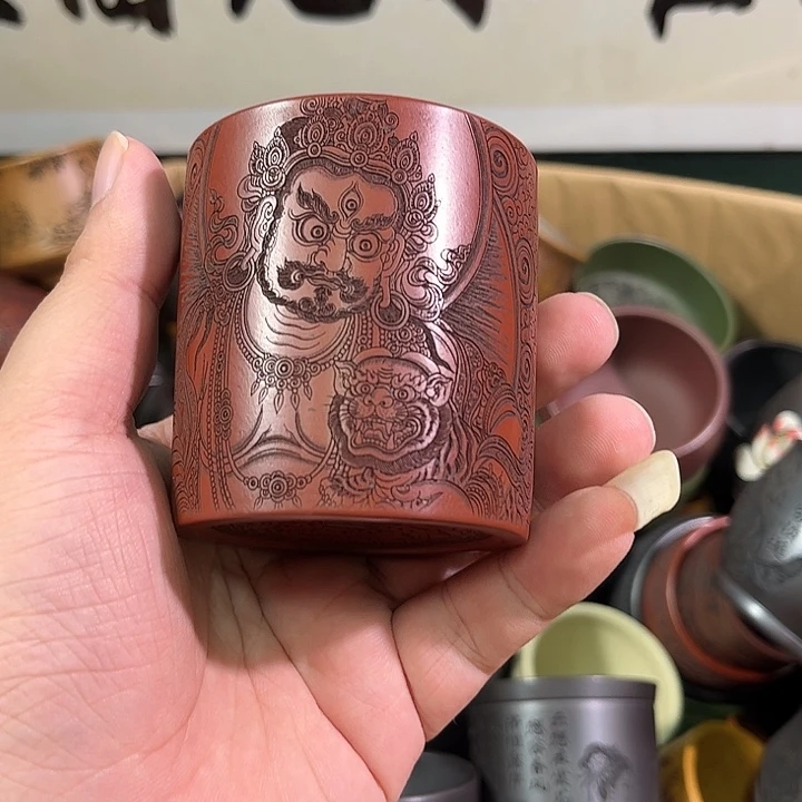 茶杯紫砂全手工紫砂主人杯