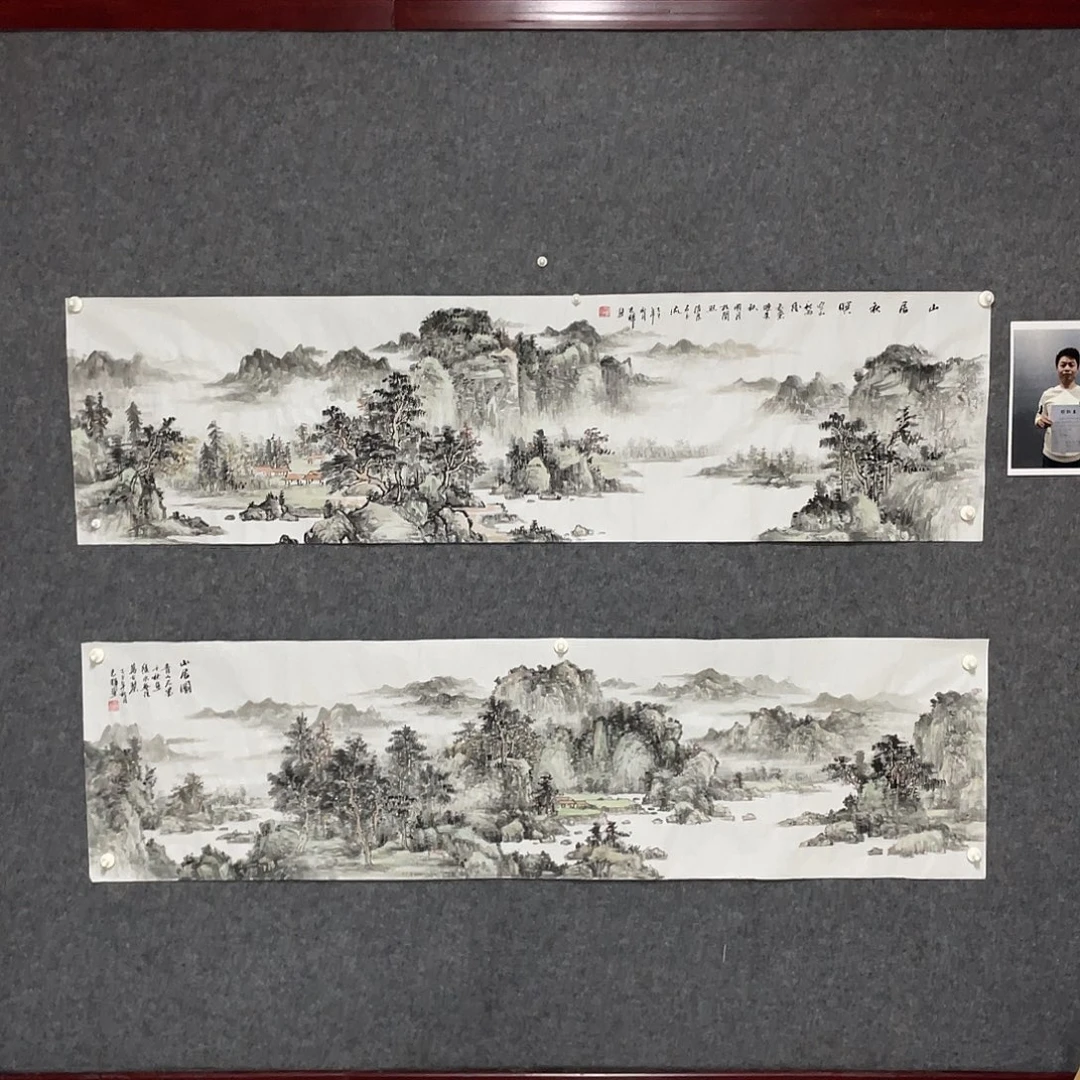 国画纯手绘国画作品