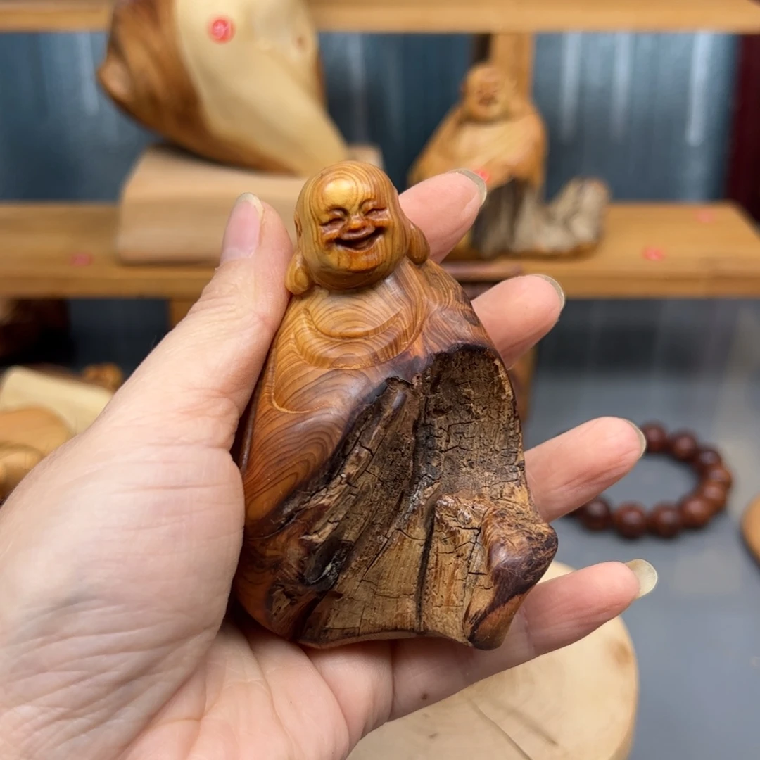 柏木崖柏木摆件手把件67