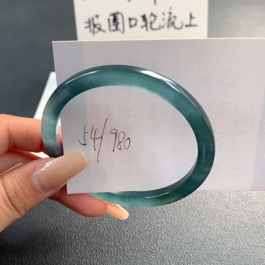 翡翠未镶嵌手镯天然翡翠