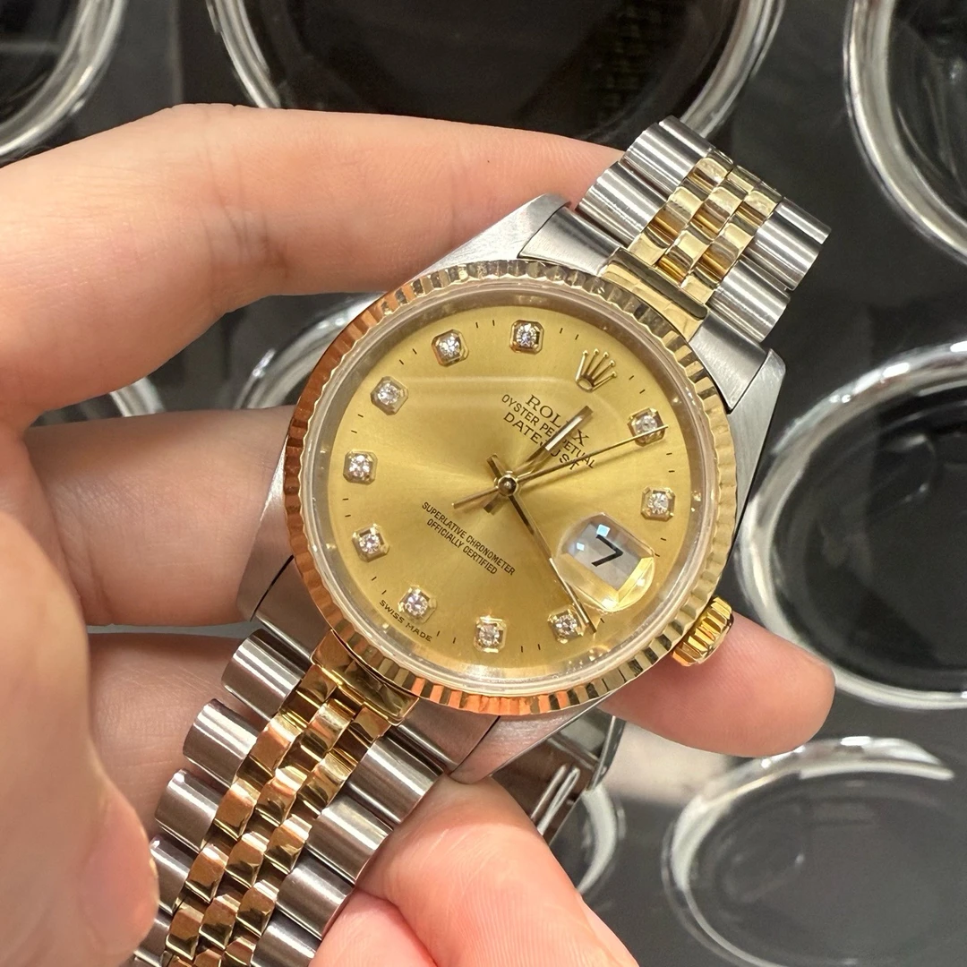 99新 Rolex/劳力士 日志型16233 表径36mm 专柜价104000 完美单表