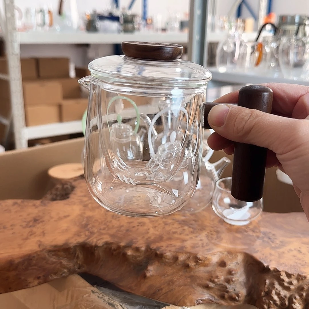 295压嘴三件杯高硼硅