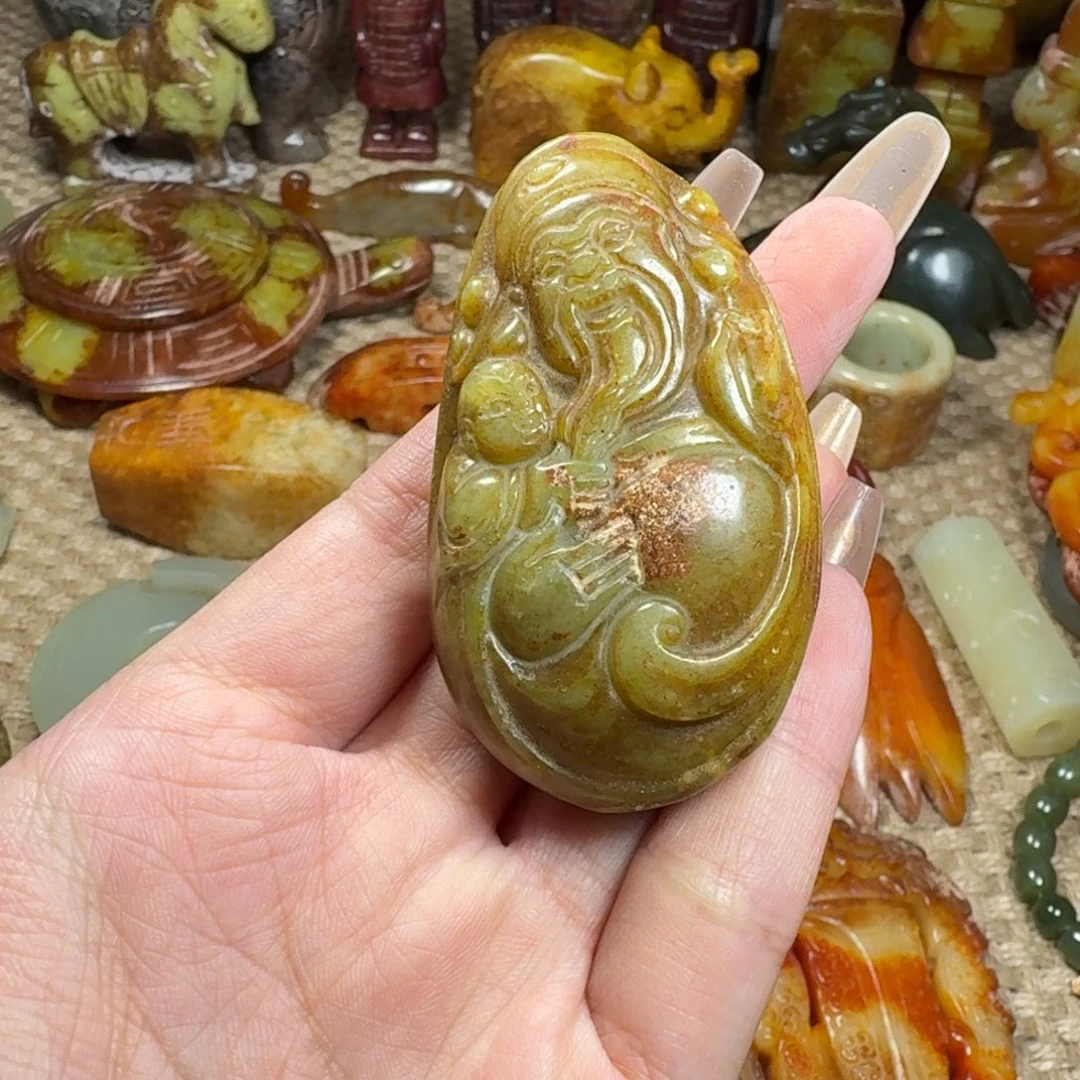 吊坠白玉菩提挂件