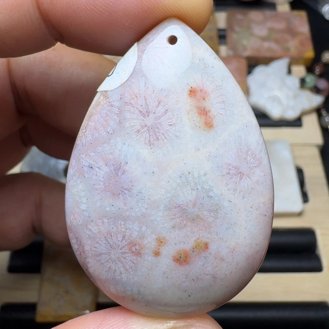 硅化玉未镶嵌纯天然色有机玉石保真色