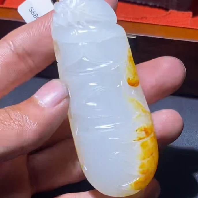 和田玉玉石挂件 d1231拍一发一