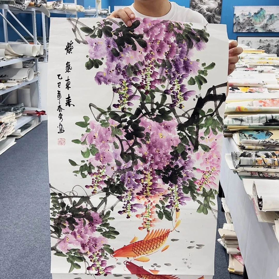 国画纯手绘作品欣赏