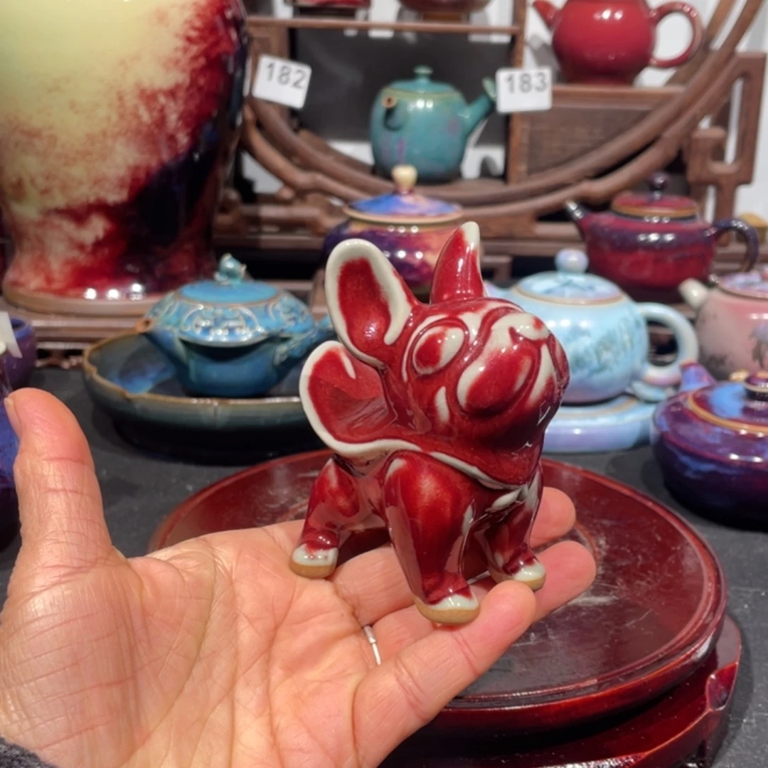 男***人中国神后钧瓷茶宠