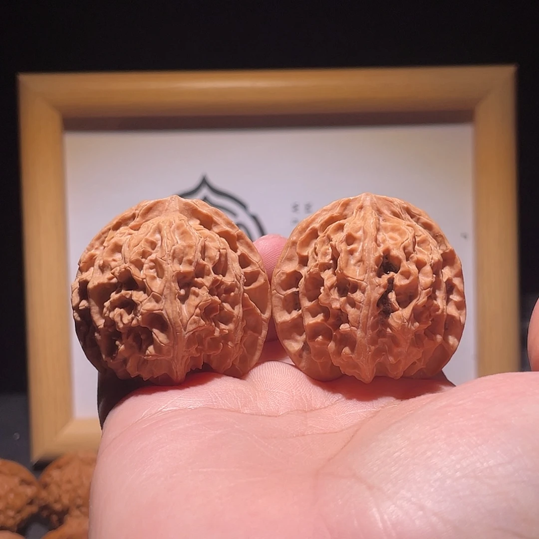 把件文玩核桃43全品苹果园