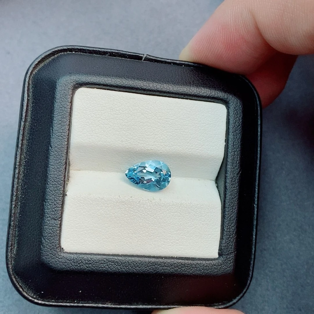 未镶嵌笔搁海蓝宝石1.9ct 吉尔德 圣玛利亚