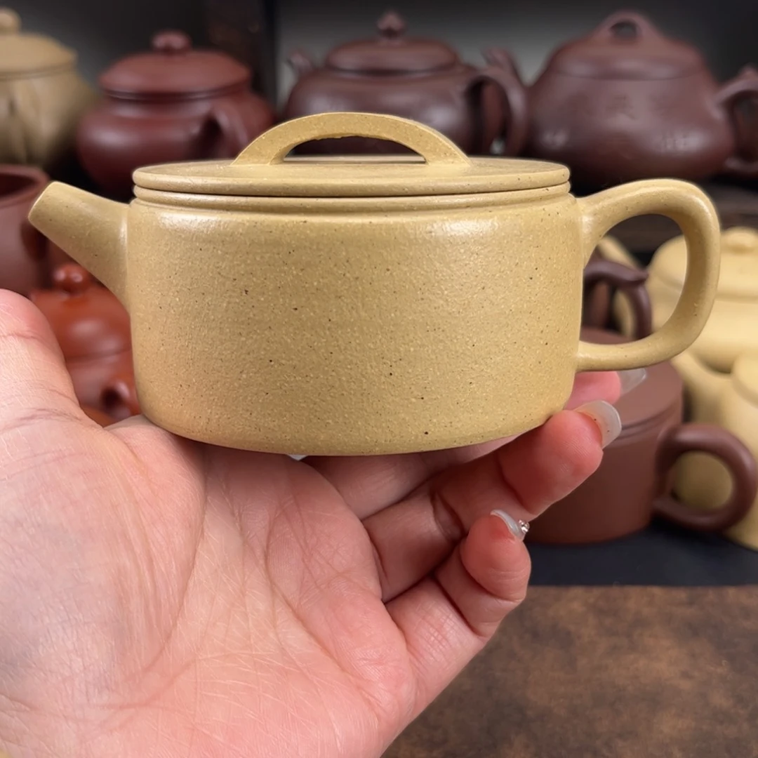 紫砂茶壶全手汉瓦200毫升