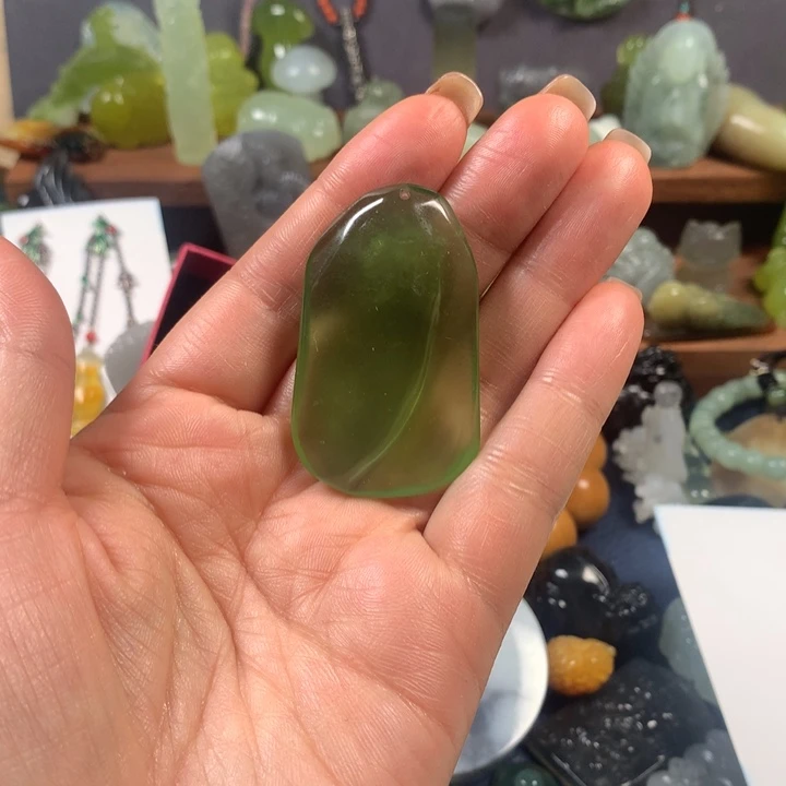 岫玉挂件未镶嵌野*?挂件