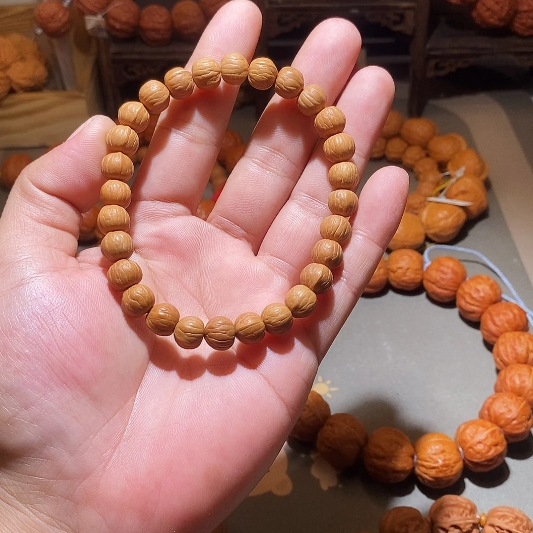 文玩核桃吊坠.9猴头手串