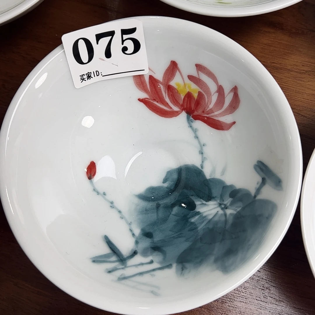 瓷片景德镇陶瓷手工手绘制作