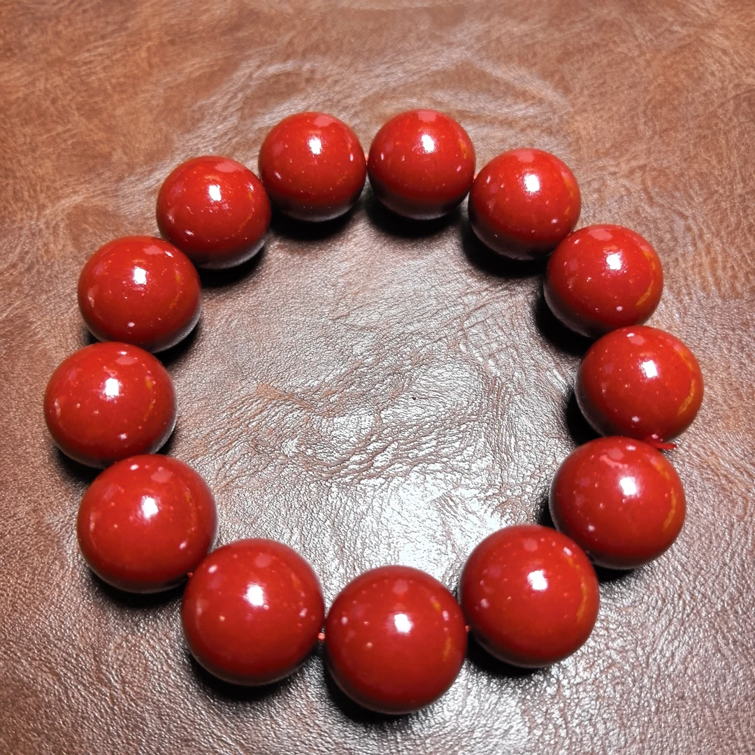 A047 18红色手串佛珠(多样性发其一)