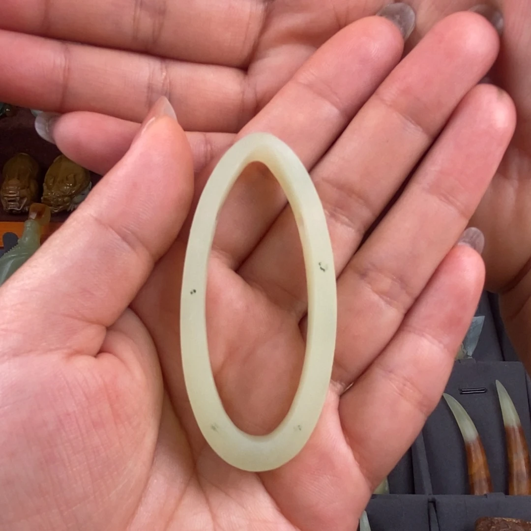 和田玉挂件未镶嵌正*