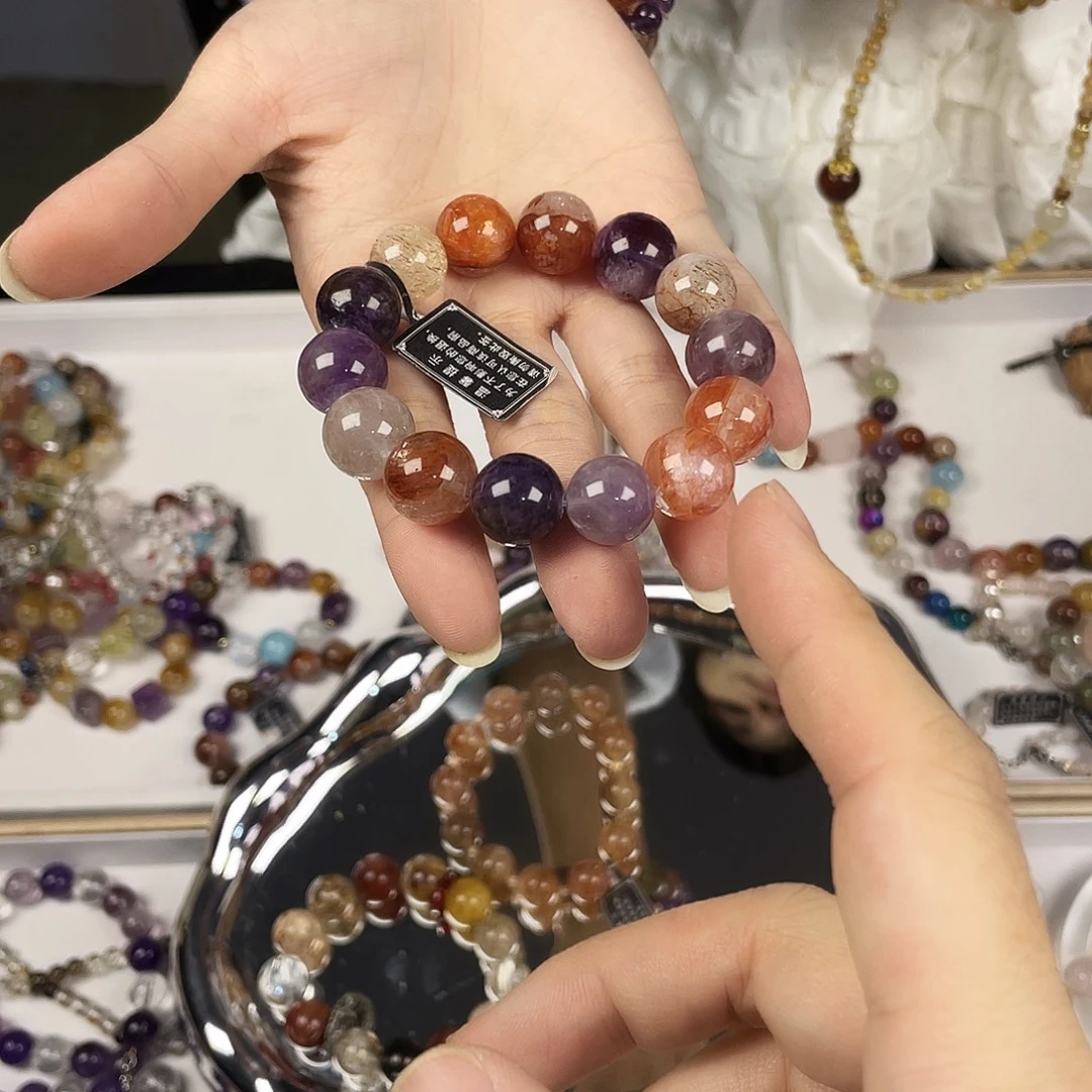 银S925镶嵌水晶手链