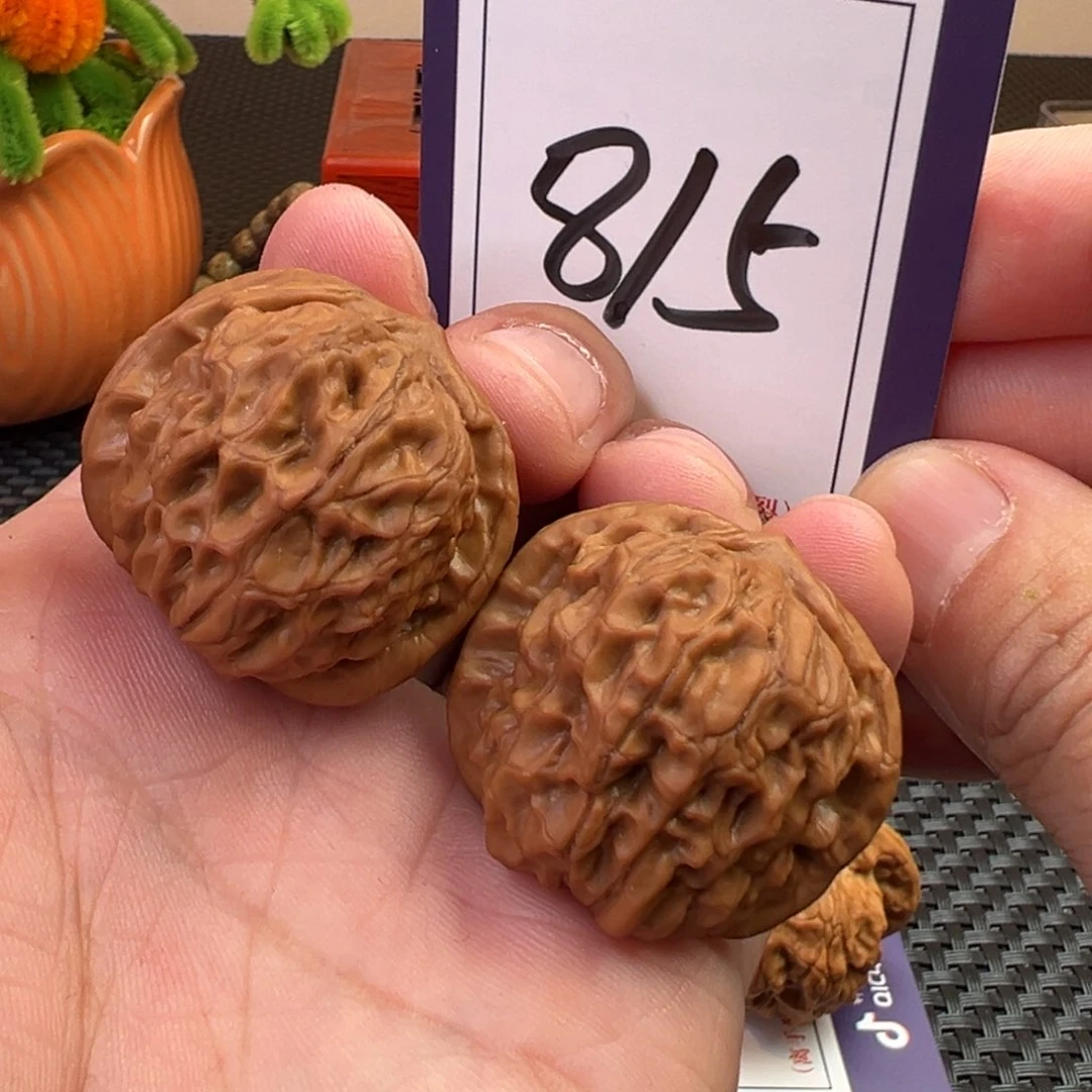 文玩核桃把件全品石门元宝35尺寸815号