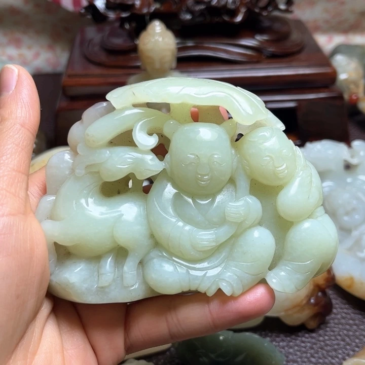 未镶嵌和田玉（糖玉）珠宝奇石