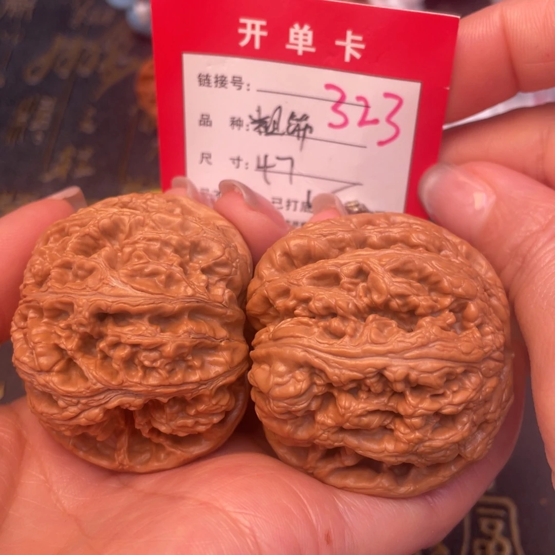 桃核吊坠文玩的好