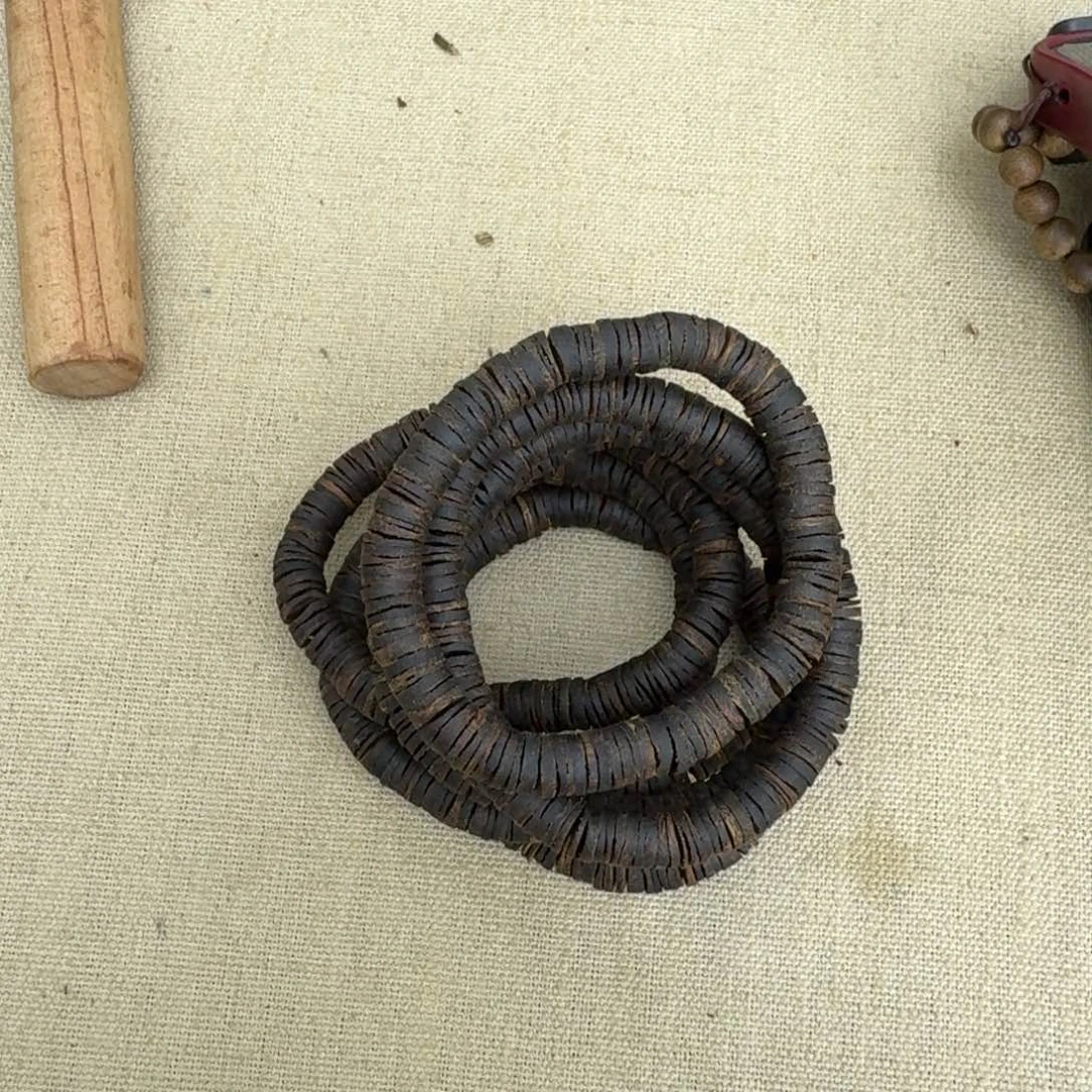 沉香手串绿奇楠沉水单圈约0.8-10多样性发一条