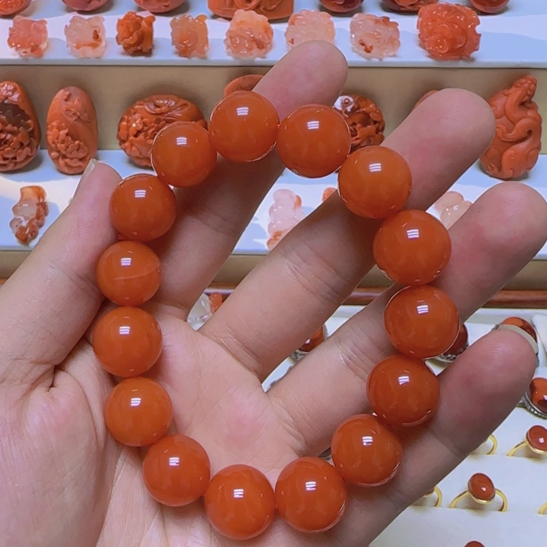 手链未镶嵌南红玛瑙