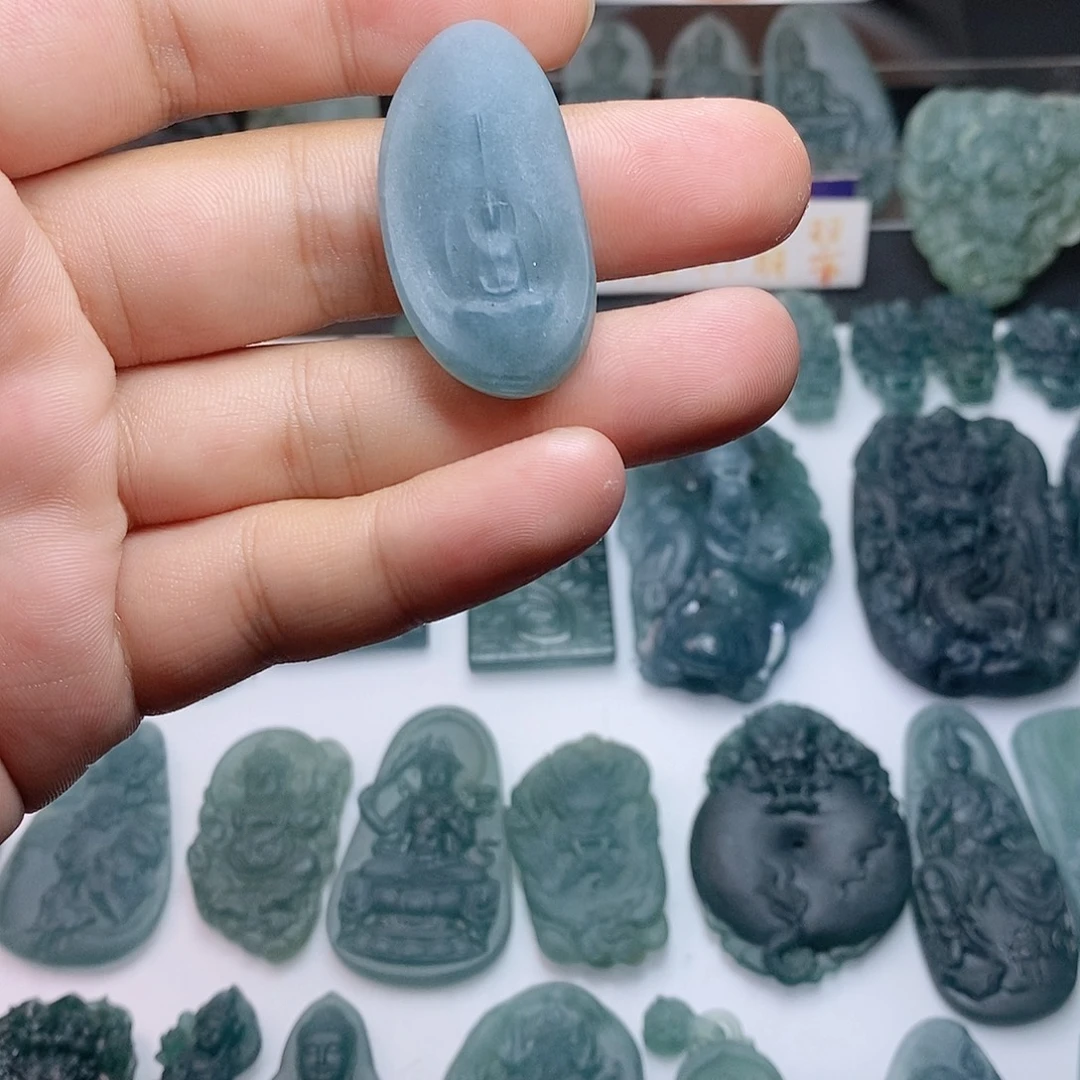 定制翡翠未镶嵌悟到