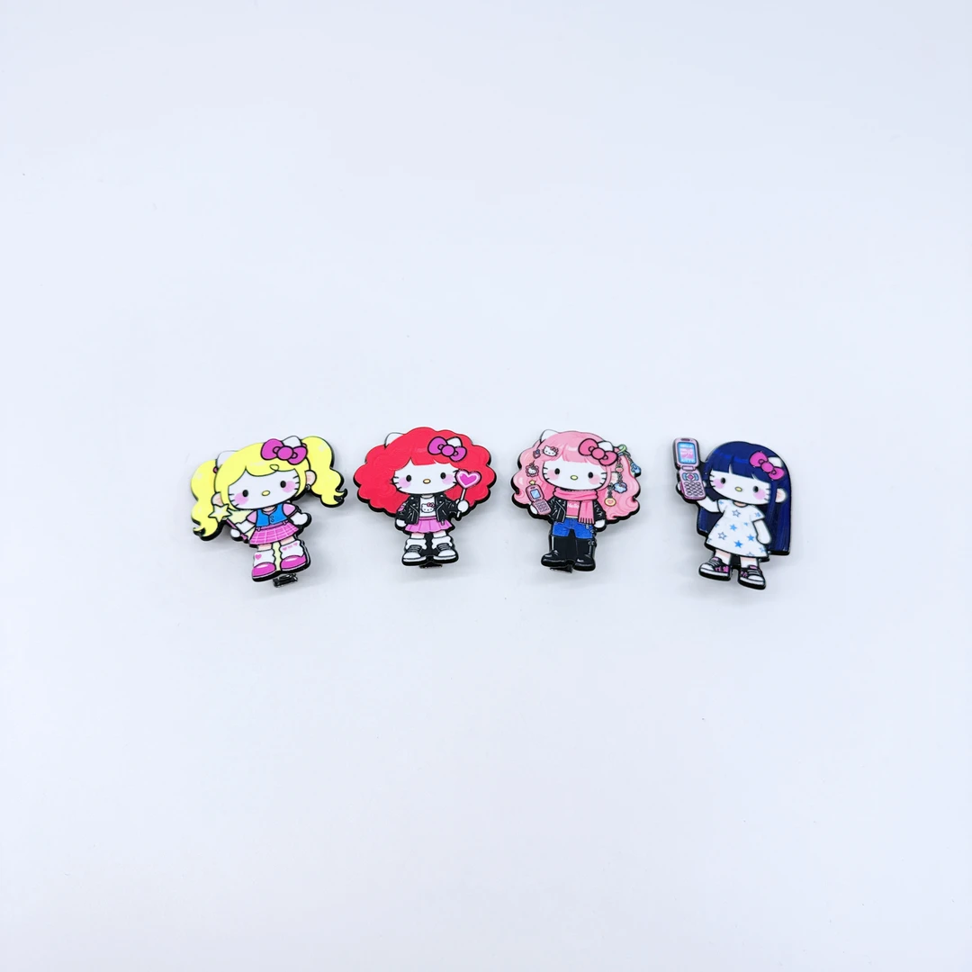 Mi33 长头发小女孩系列鸭嘴夹 Y1055E4-2